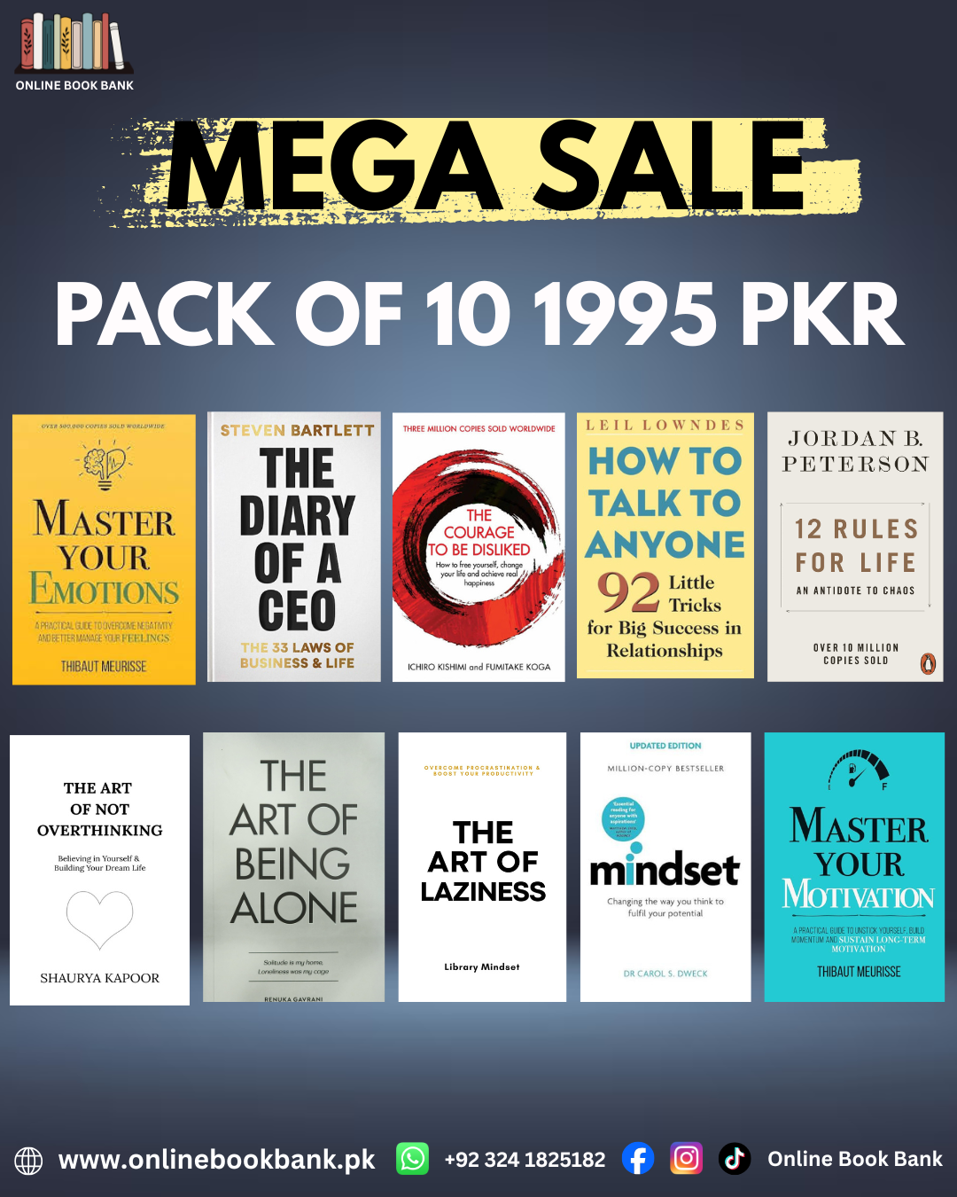 MEGA SALE - (Pack Of 10)