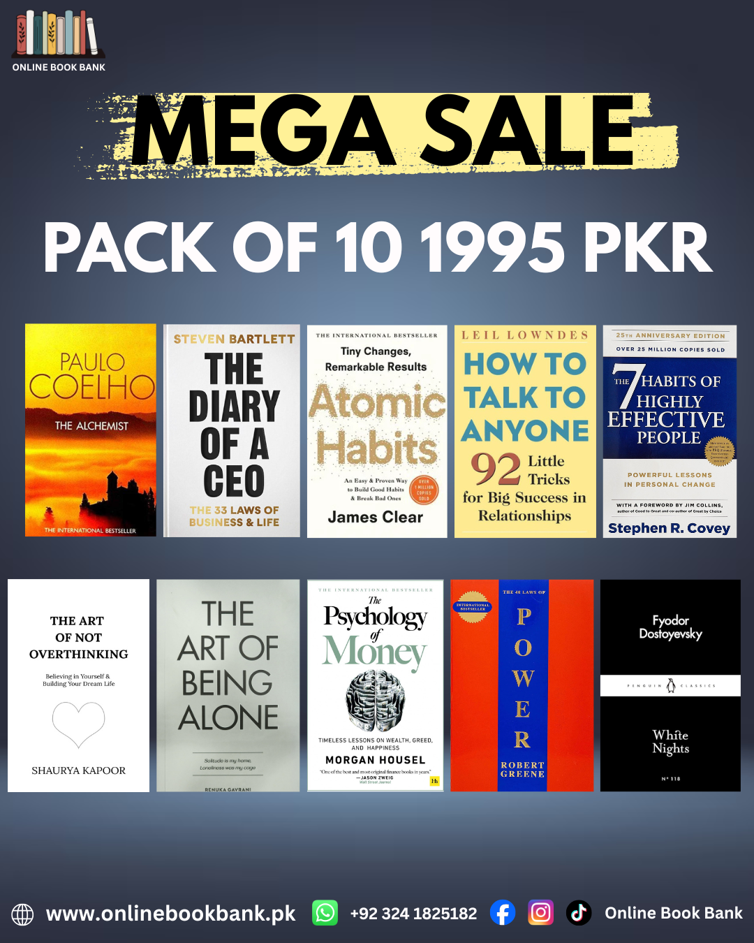 MEGA SALE - (Pack Of 10)