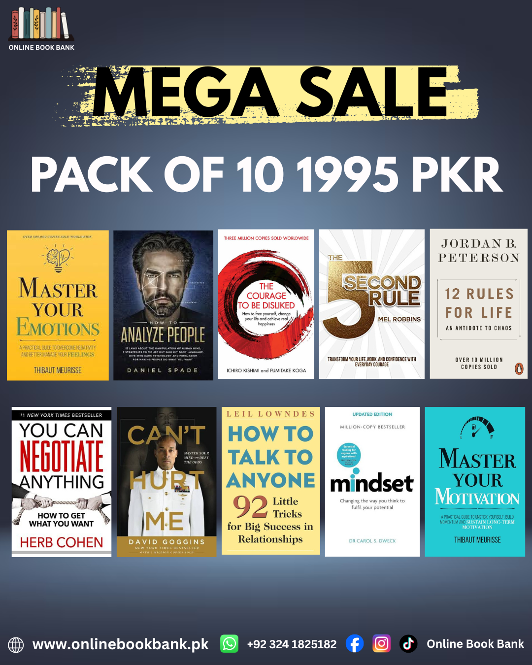 MEGA SALE - (Pack of 10)